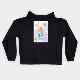 Cute Baby Angel Kids Hoodie